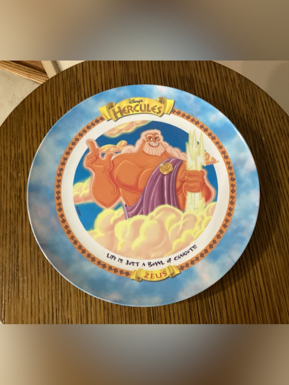 Disney Hercules Collector Plates Set of 5 - Picture 4 of 6